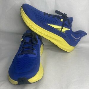 Altra Torin 7 Road Running Training Shoes Mens Size US 9.5 Blue Gold AL0A82C4470